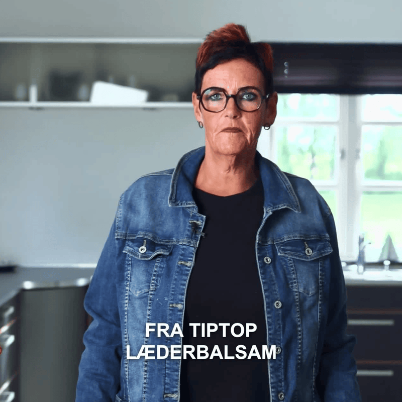 Introduktion til Tip-Top Læderbalsam & Rensesæbe